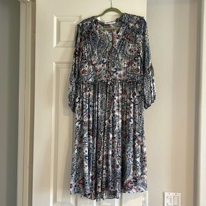 Size US M Zara dress, great for pregnancy!